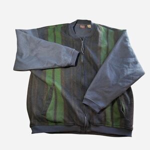 Bugle-boy Men's Green and Grey Jacket